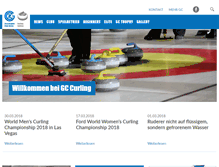Tablet Screenshot of gc-curling.ch